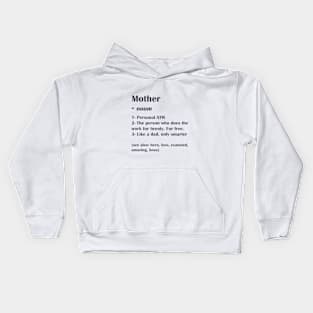 Mother dictionary Kids Hoodie